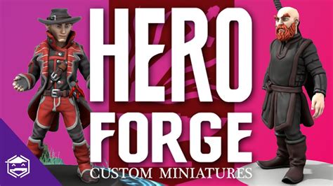 hero forge creations|How to Create Custom Miniatures in Hero Forge.
